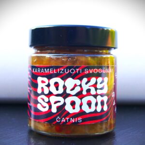KARAMELIZUOTAS SVOGŪNAS - ČATNIS - ROCKY SPOON