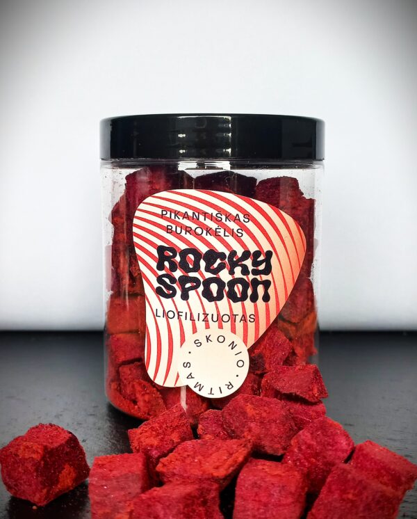 rockyspoon.lt rocky spoon rockyspoon handmade ranku darbo liofilizuotas pikantiškas burokėlis burokeliai beetroot freezedried džiovinti šalčiu lithuania food taste lietuva