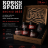 Rocky Spoon Skonio Dėžė prenumerata – kiekvieną mėnesį atrinkti 5 Rocky Spoon produktai ir staigmena, pristatoma į paštomatą visoje Lietuvoje. Rocky Spoon Flavor Box Subscription – a monthly selection of 5 Rocky Spoon products plus a surprise gift delivered to a parcel locker.